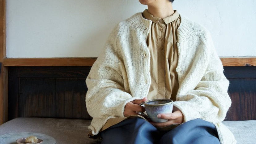 Zakkuri Cardigan/ざっくりカーディガン 完全ガイド|サイズ・糸セット・編み方動画