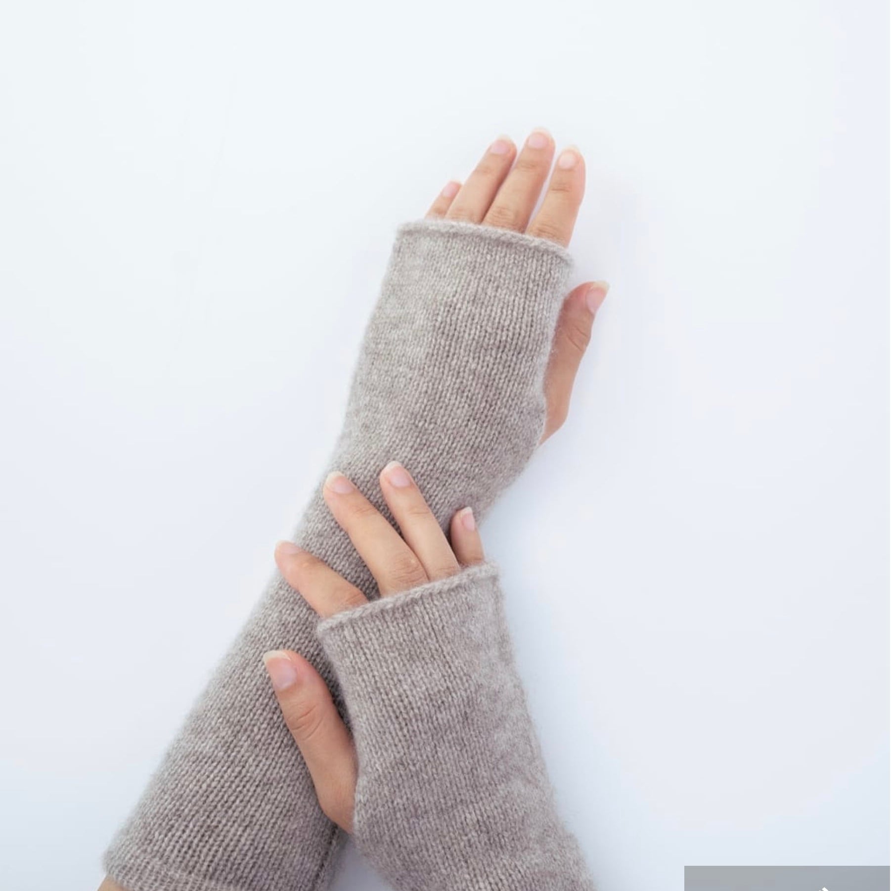 カシミヤ100%アームウォーマー(CAA-011)