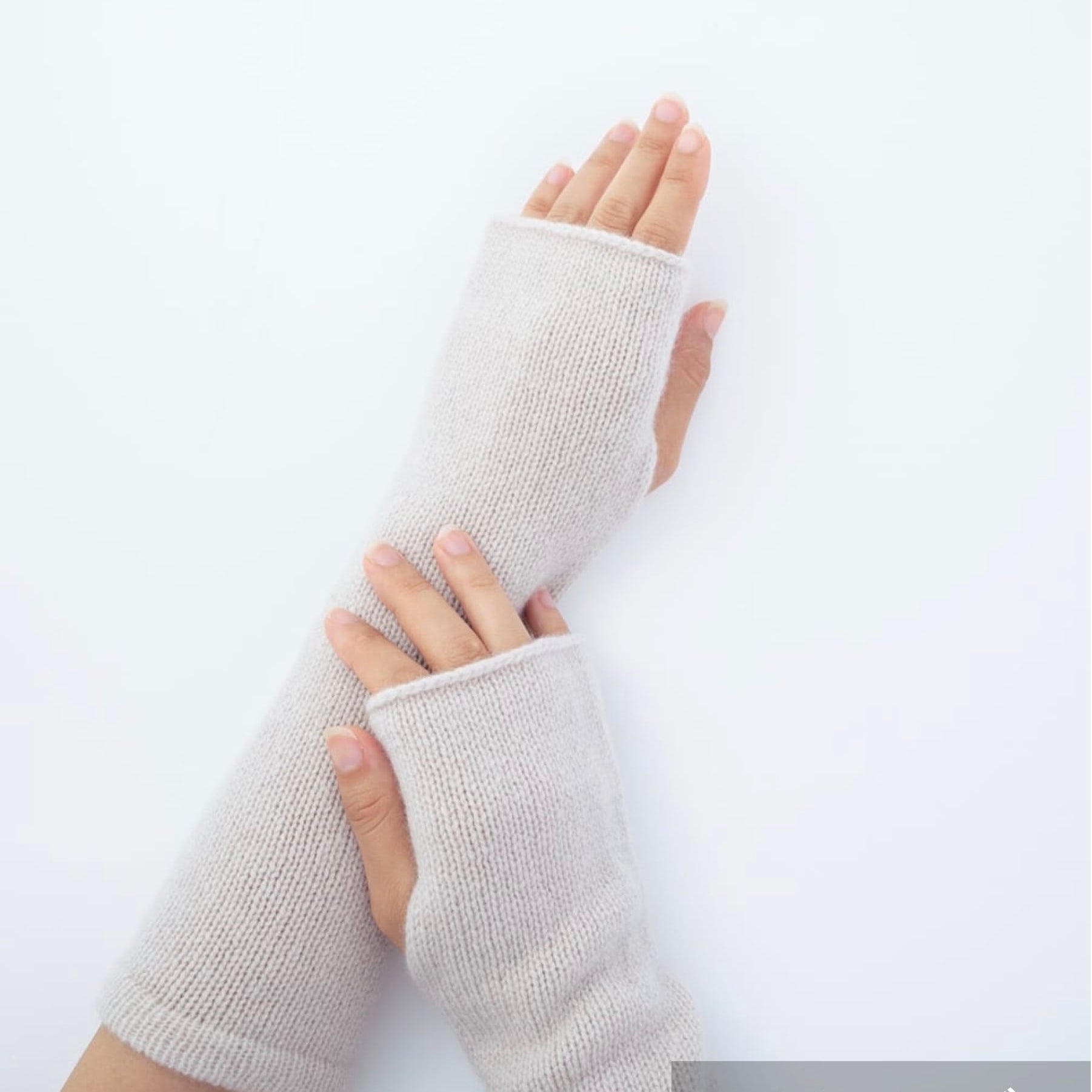 カシミヤ100%アームウォーマー(CAA-011)