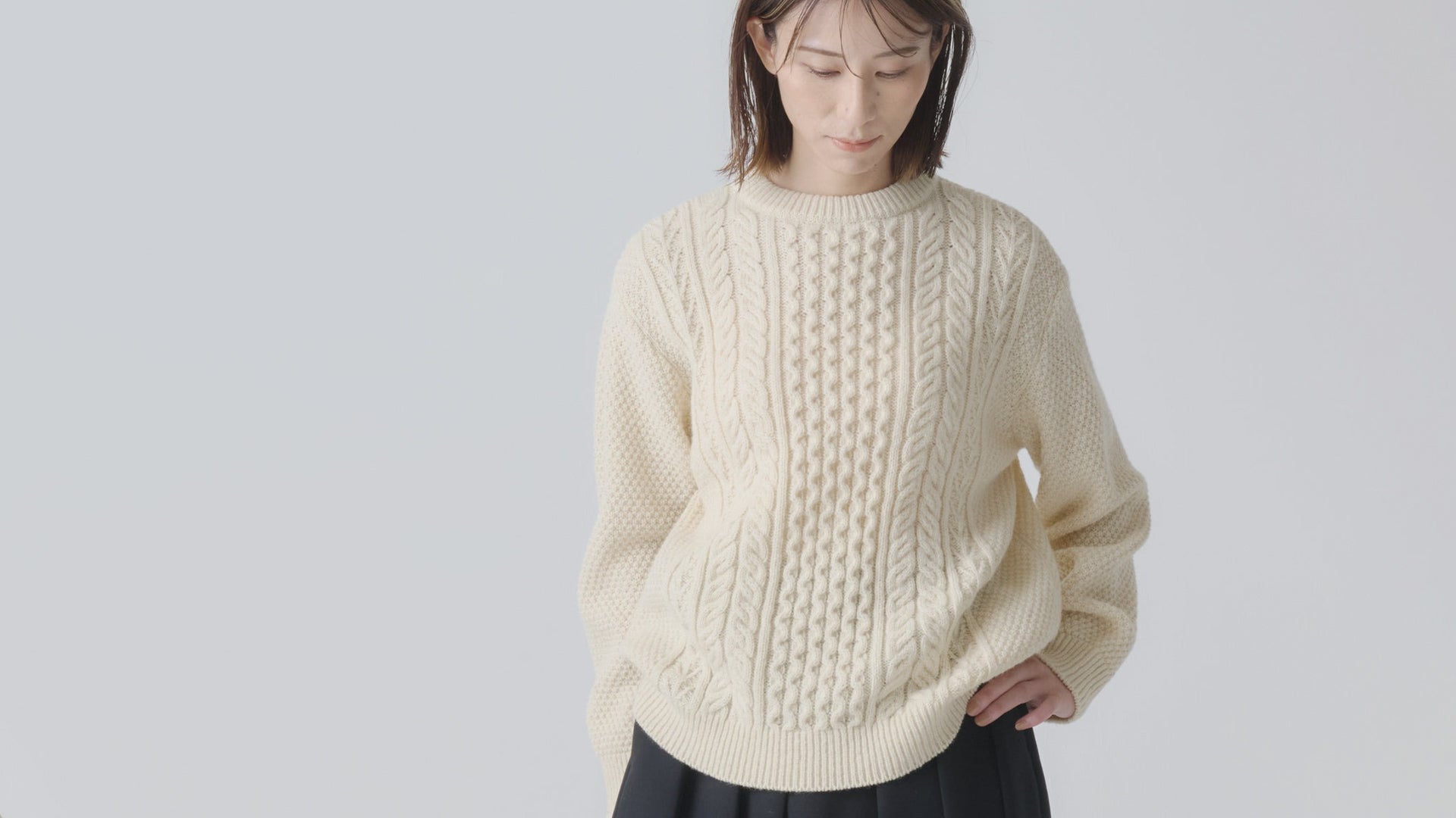 【新入荷】羊の顔が見えるセーター。日本の職人と育てる ｢一生もの｣ の国産ニット