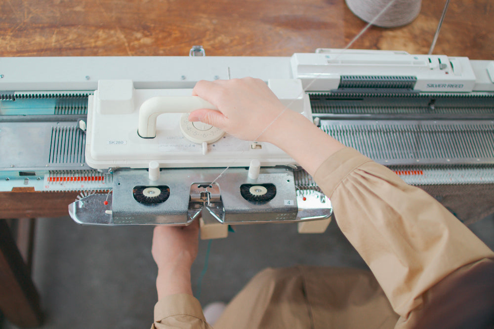 【東京/浜松町】9月17日㈬-18日㈭『FABRICa NIPPON』内にて、手編み機ワークショップ開催！