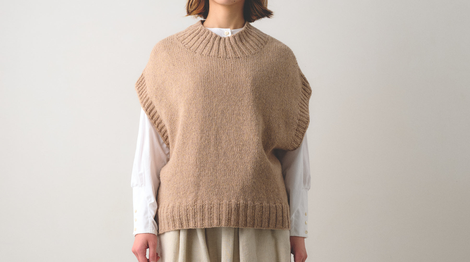 Cocoon Chokki コクーンチョッキ 完全ガイド｜サイズ・糸セット・編み方動画