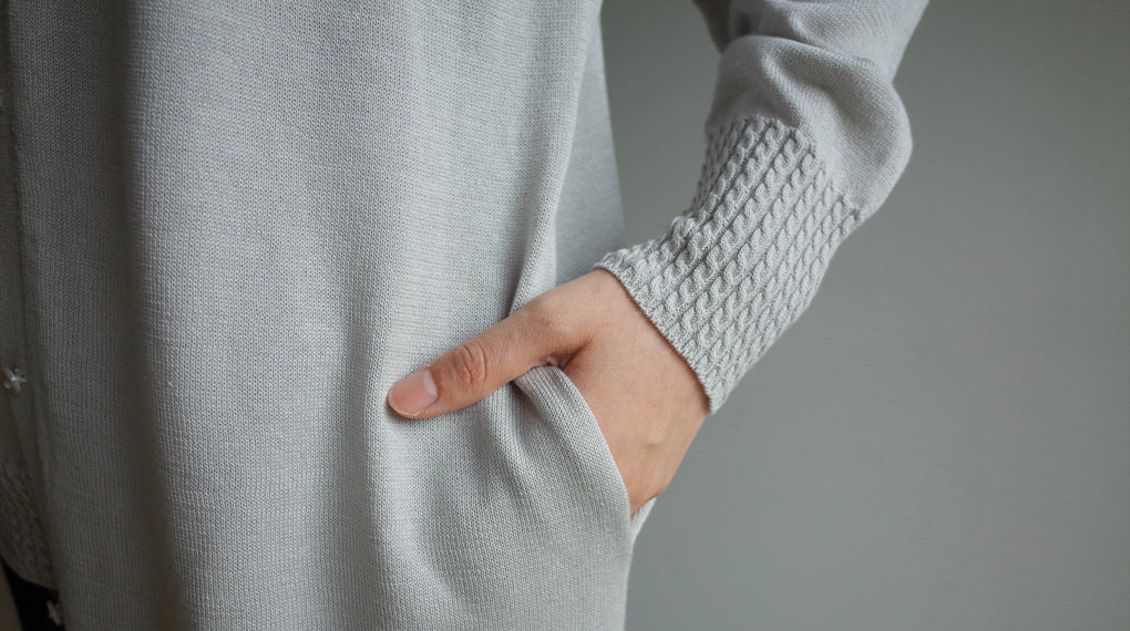 暑い季節でも心地よいニット 〜シルクコットン〜