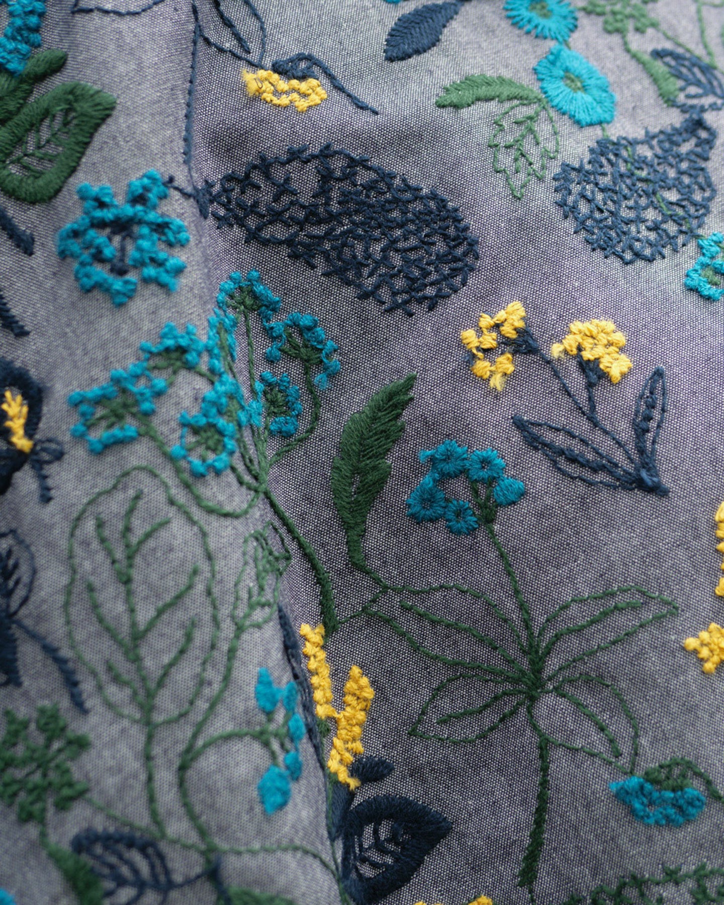 筆記帳刺繍ヨーク切り替えワンピース (mun603) – WOOL STUDIO