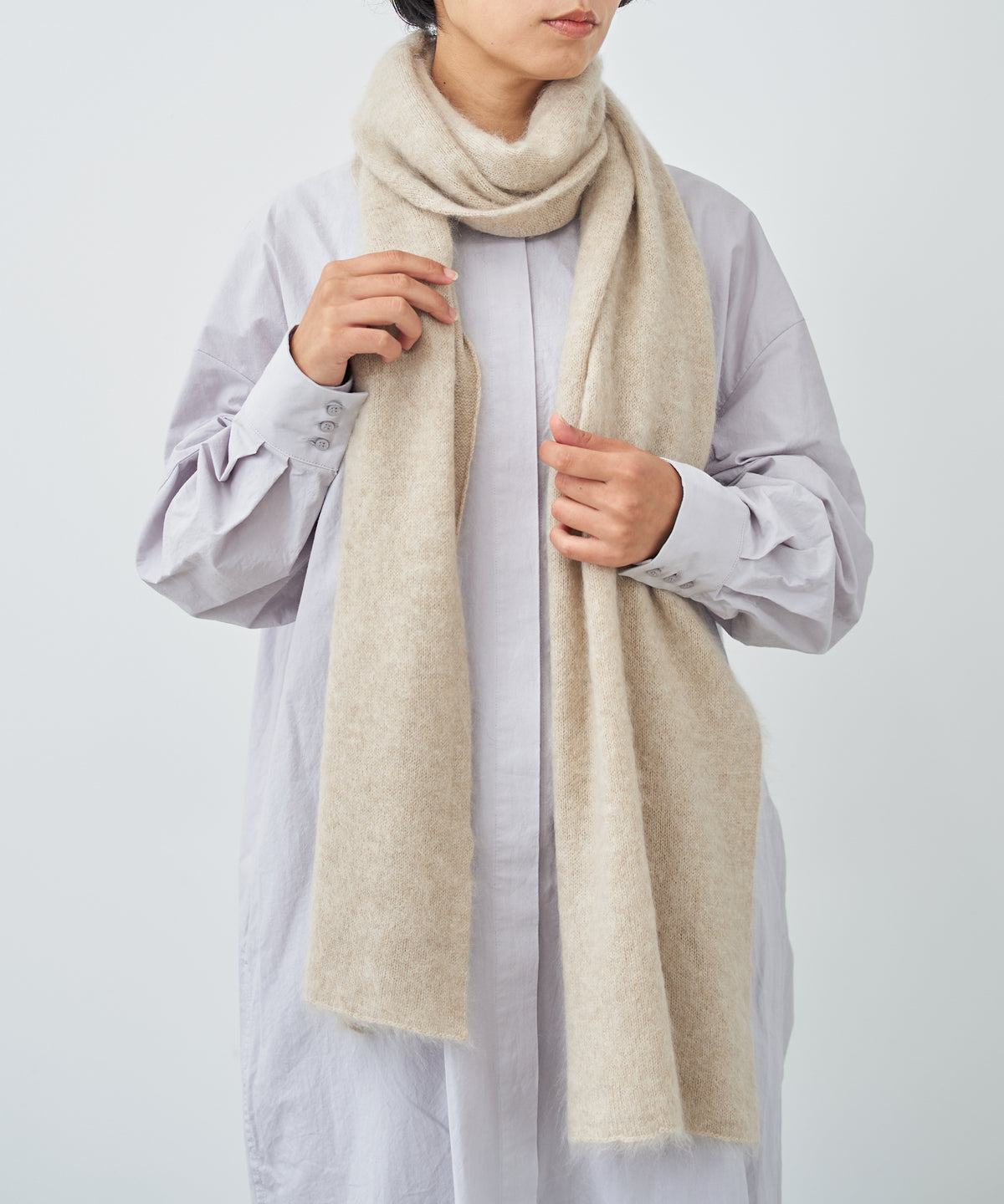 ファー加工】カシミヤ100％のストール（CAA-092） – WOOL STUDIO