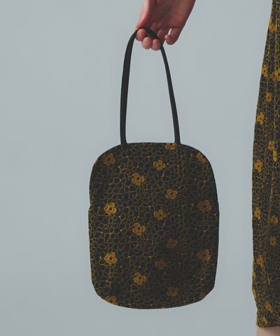 紫陽花刺繍 miniバッグ (bag041)