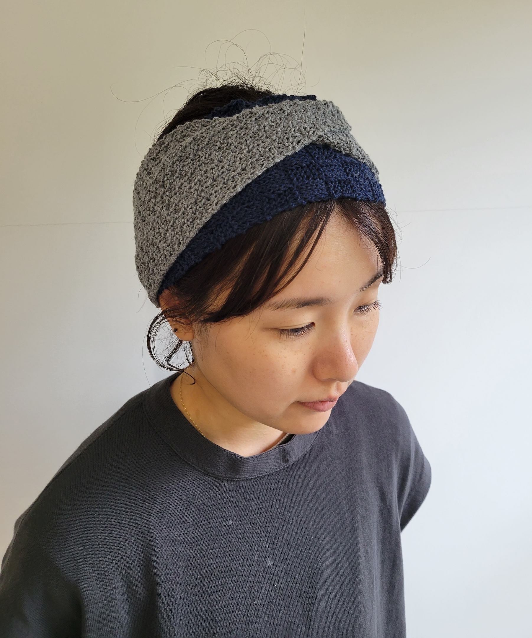 編み物キット】棒針編みで編むヘアバンド（糸：No.28） – WOOL