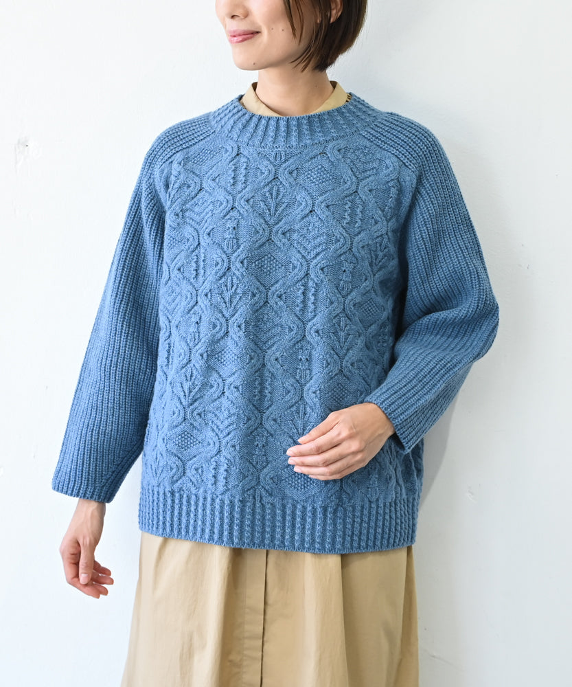 TMDL】マイクロファーパッチワークプルオーバー
