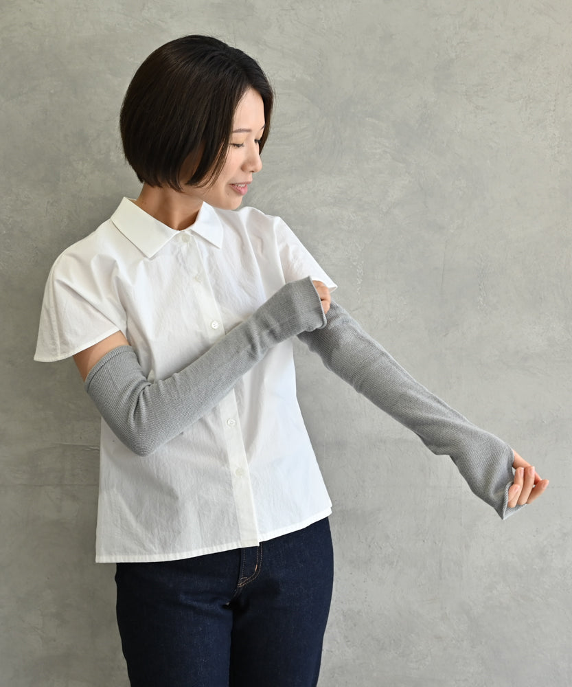 ご確認用☆アームカバー☆ハンドメイド コットンシルクカシミヤのアームカバー（CSC-059） – WOOL STUDIO