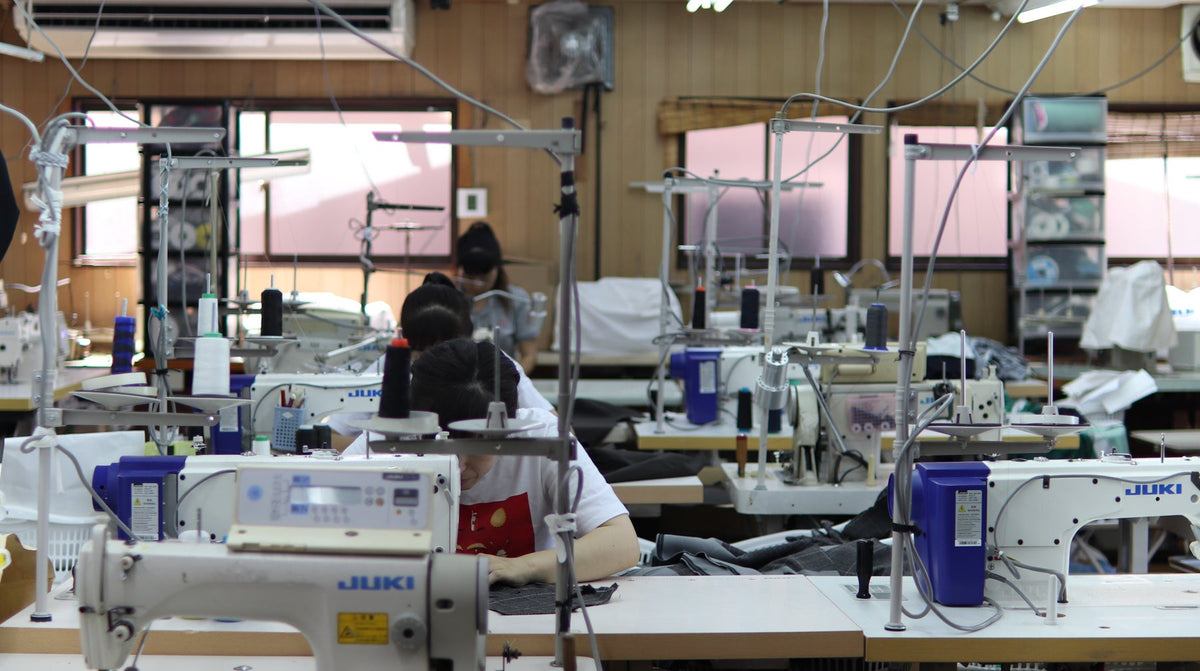大阪府の縫製工場